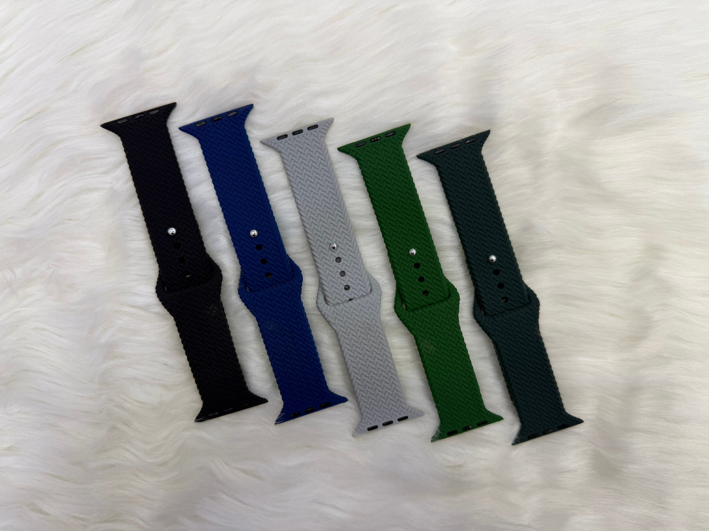 Textured Silicone Strap - 42mm to 49mm