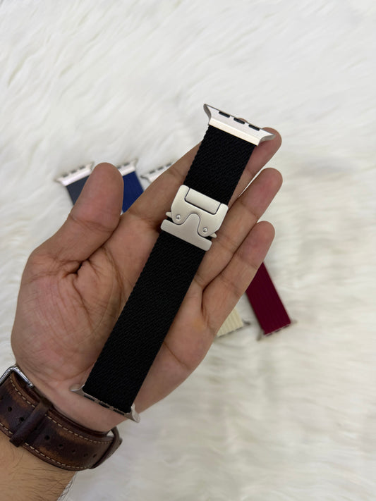Textured Nylon Lock Strap - 42mm to 49mm