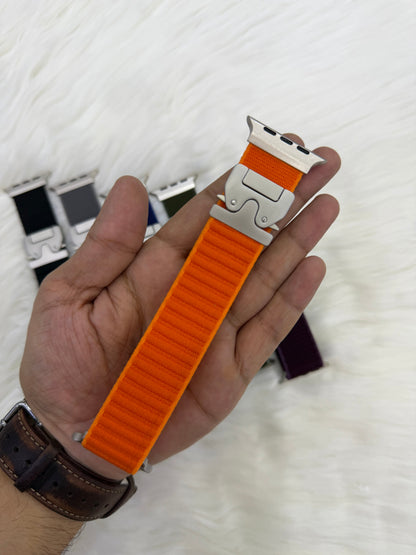 Horizontal Style Nylon Lock Strap - 42mm to 49mm