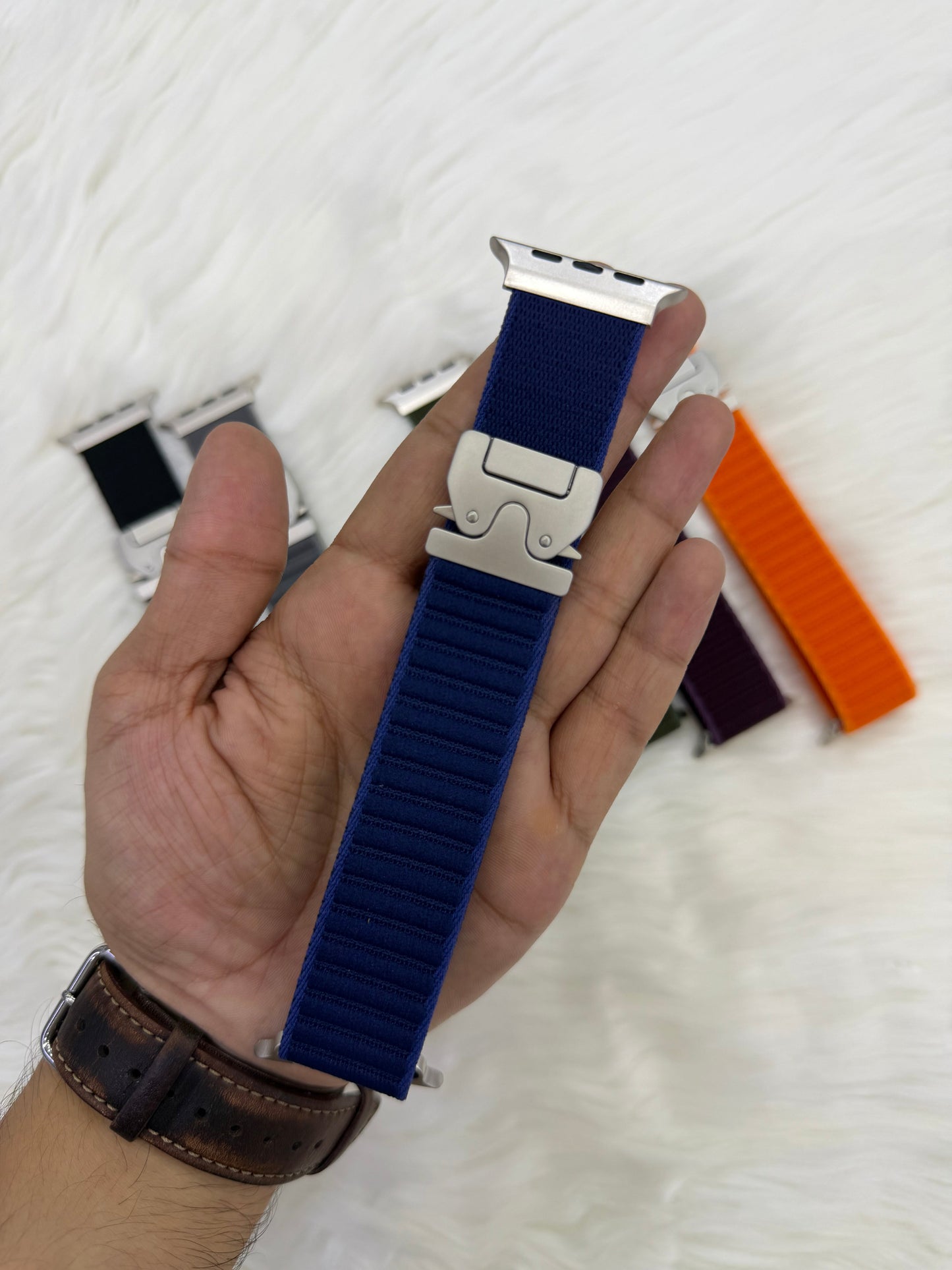 Horizontal Style Nylon Lock Strap - 42mm to 49mm