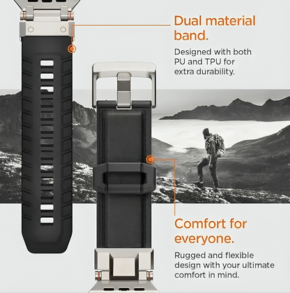 Luxury Leather Strap - 42mm to 49mm