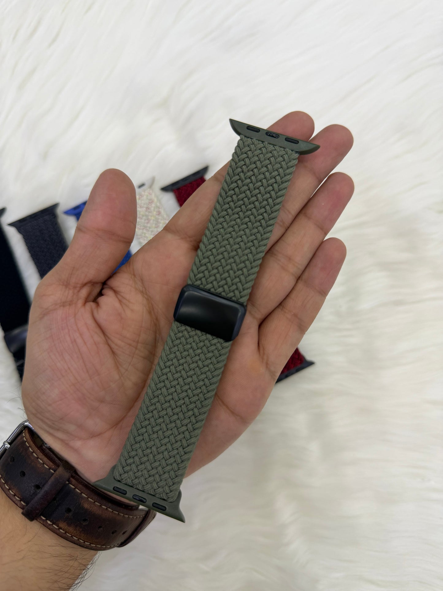 Braided Loop Magnetic Strap - 42mm to 49mm