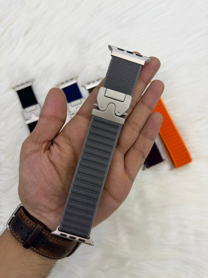 Horizontal Style Nylon Lock Strap - 42mm to 49mm
