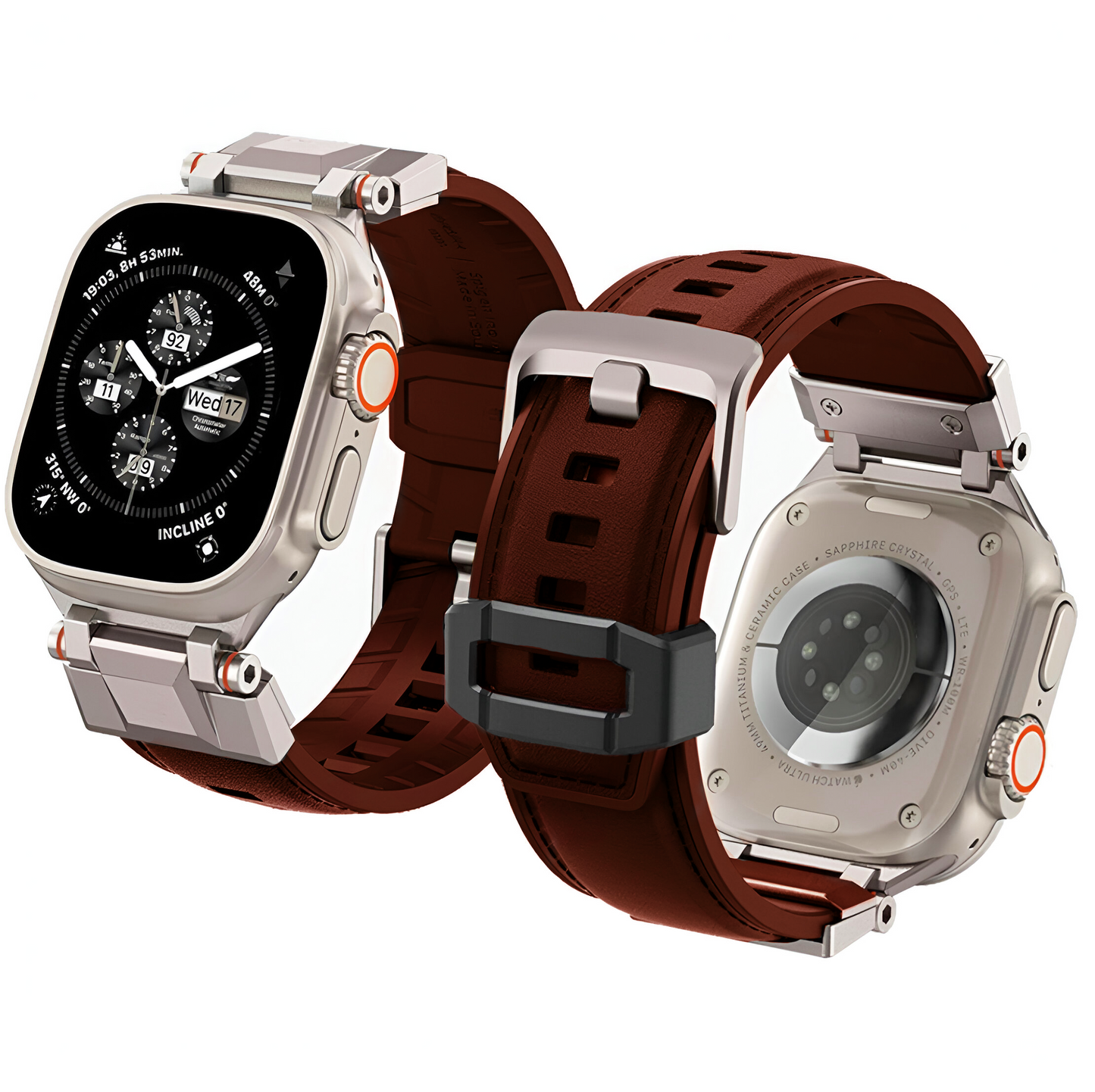 Luxury Leather Strap - 42mm to 49mm