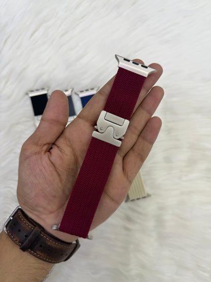 Textured Nylon Lock Strap - 42mm to 49mm