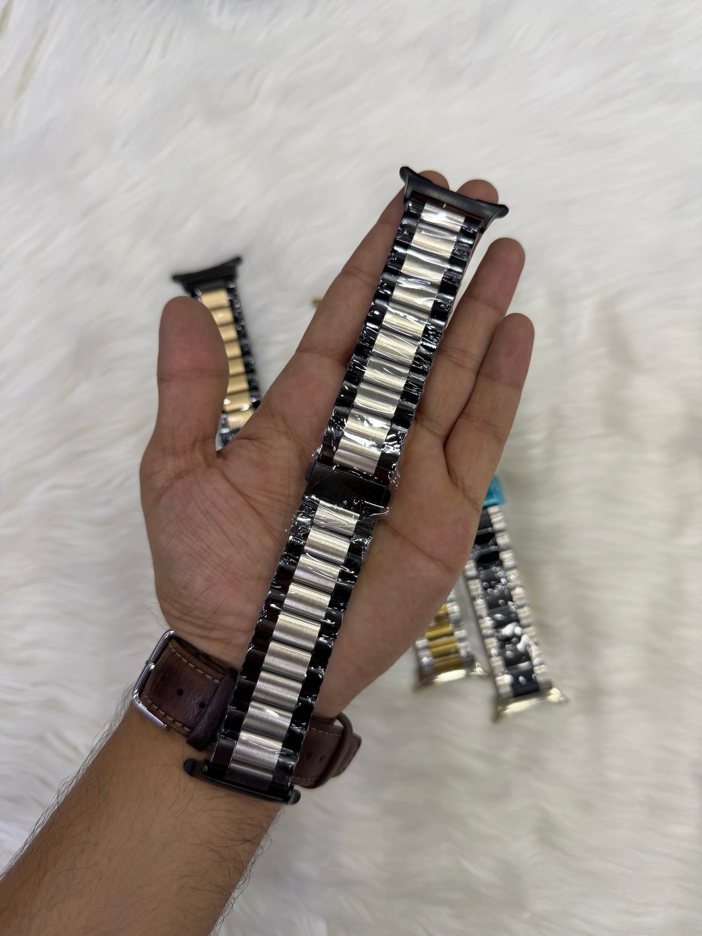 Rlx Two Tone Chain Strap - Samsung Watch Ultra 47mm