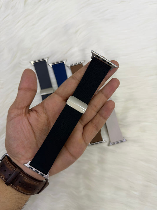 Textured Silicone Magnetic Strap - 42mm to 49mm